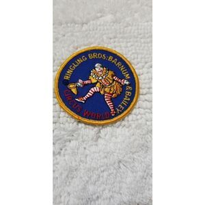 Circus World Ringling Bros. Barnum Patch Vintage